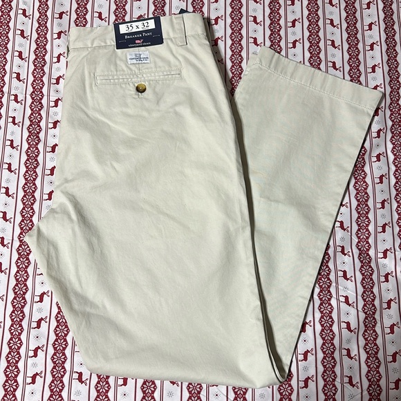 Vineyard Vines Khaki Mens 35x32 - Picture 1 of 2